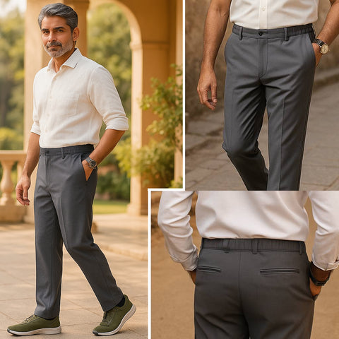 Pants for Men in their 50's (Set of 2)